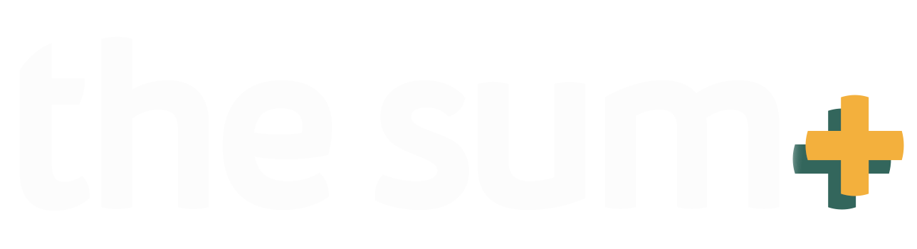 The Sum LOGO white